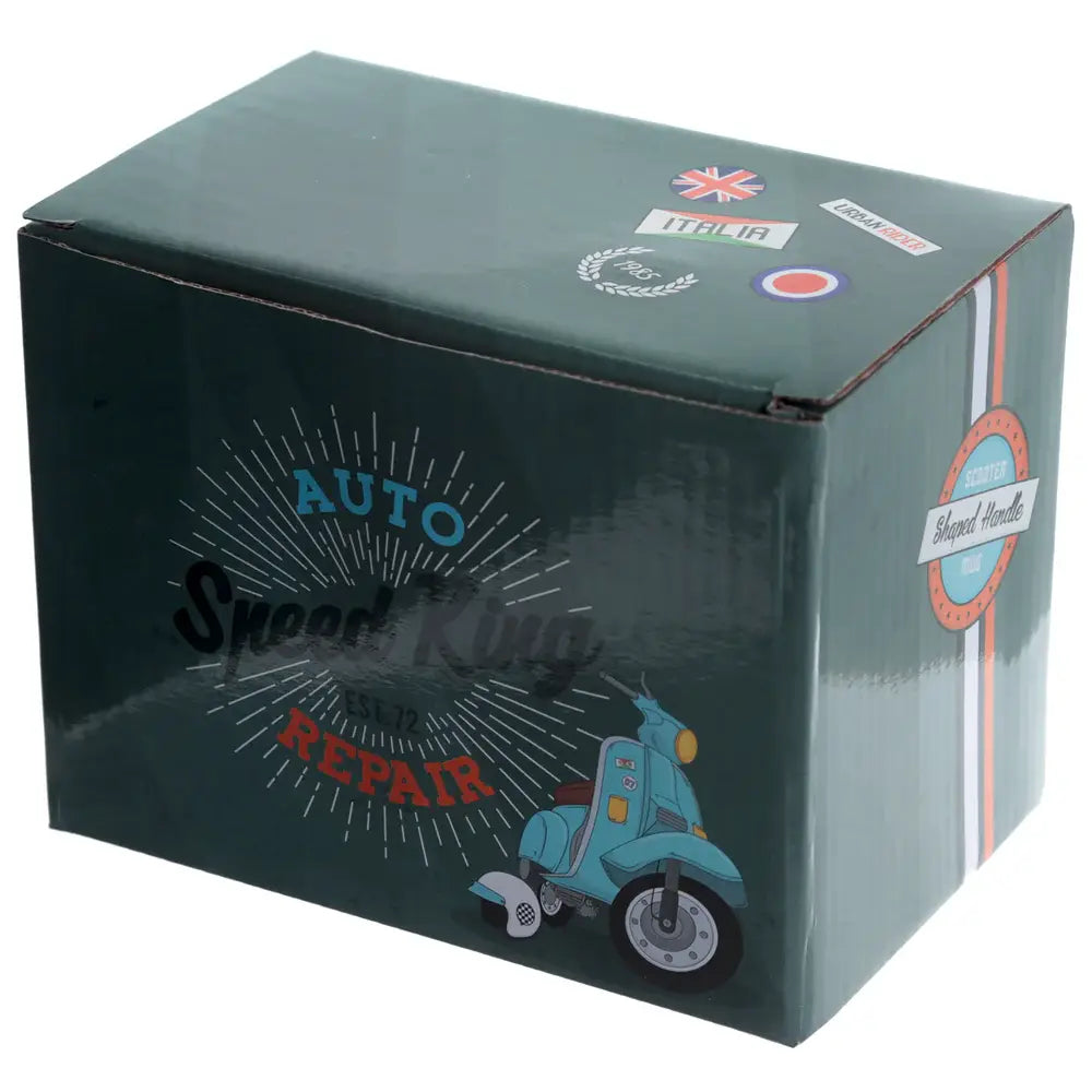 Mug Scooter Rétro « Speed King » – 470 ml