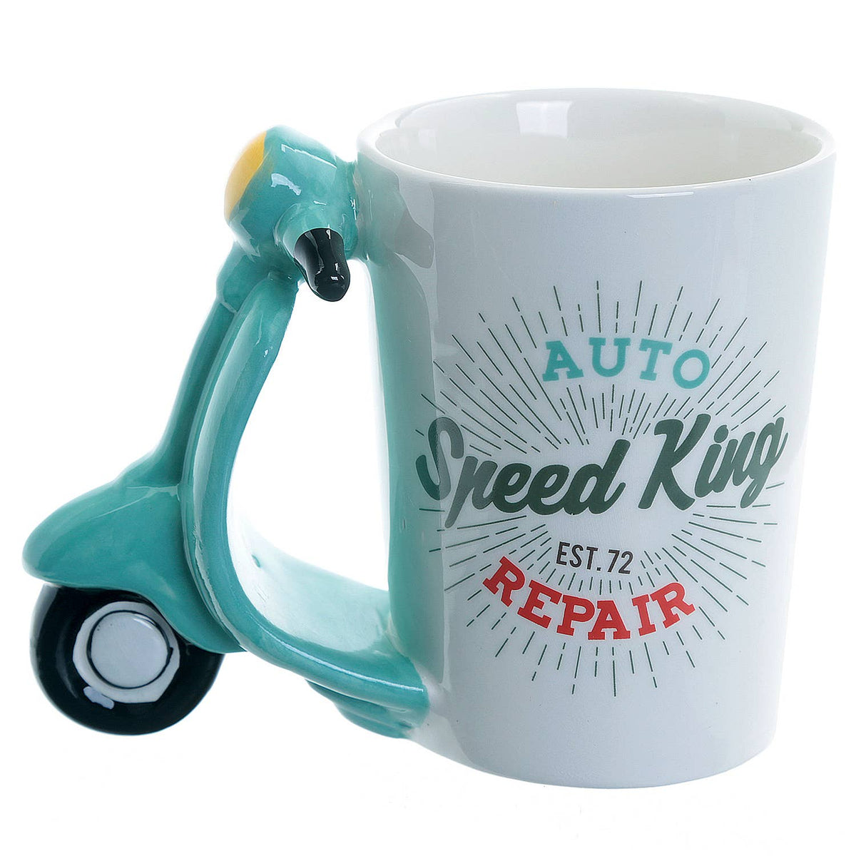 Mug Scooter Rétro « Speed King » – 470 ml