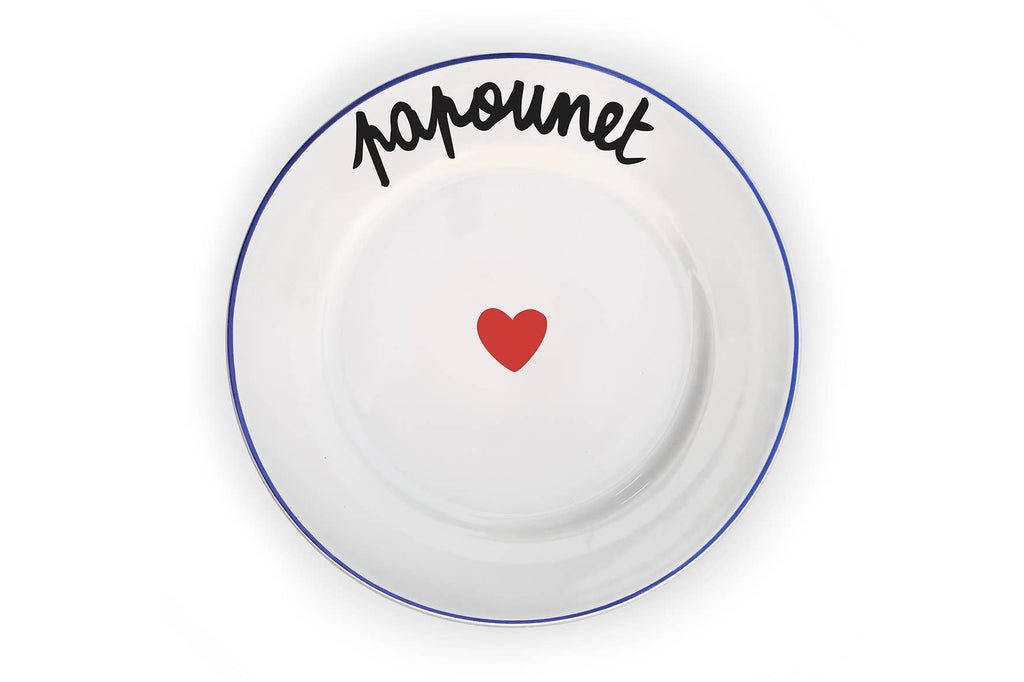 Assiette La Famille S’éclate - Papounet – vue principale