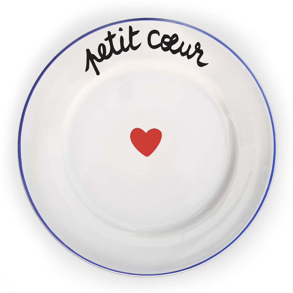 Assiette La Famille S’éclate - Petit Cœur – vue principale