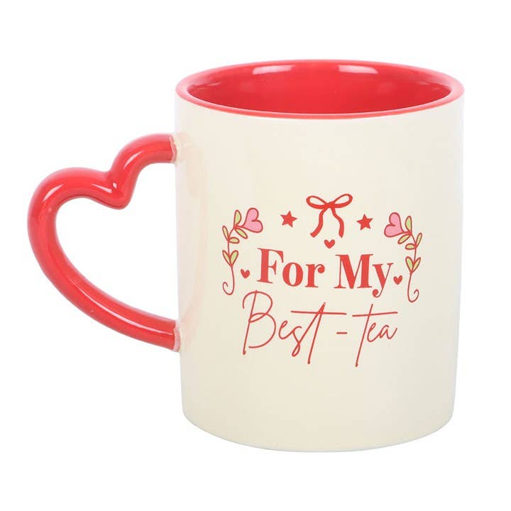 Mug « My Best-Tea » avec Anse Cœur – 350 ml