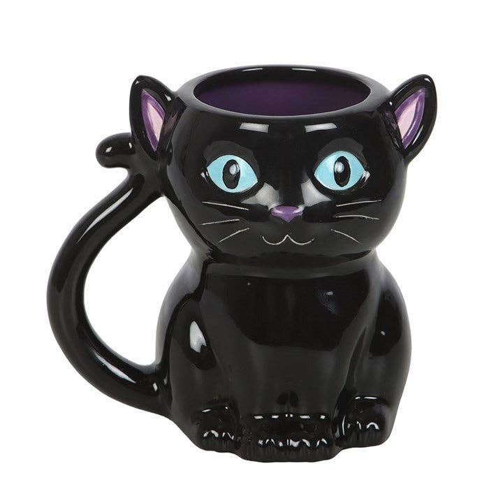 Mug 3D Chat Noir Gothique – 500 ml