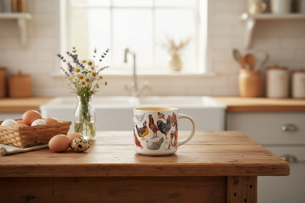 Mug Poules de Basse-Cour – 443 ml