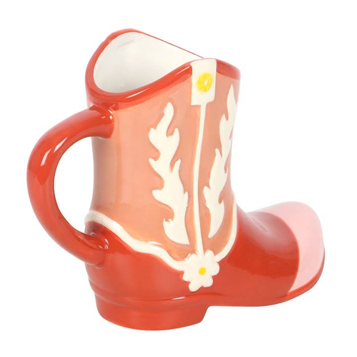 Mug Botte de Cowboy Rose