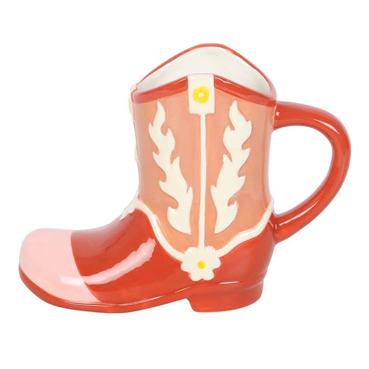 Mug Botte de Cowboy Rose