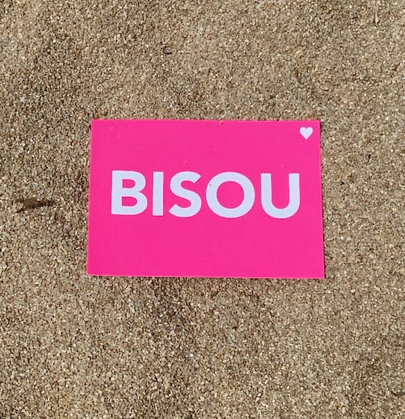 Carte Fluo Bisou – vue produit 2