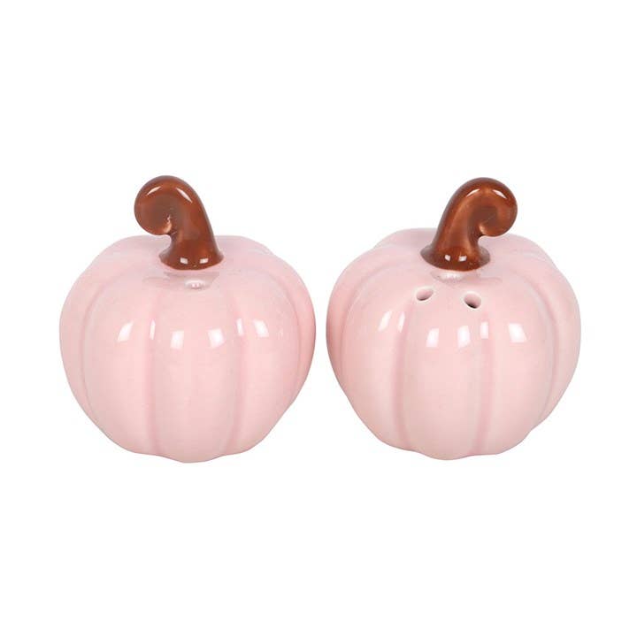 Salière et poivrière Citrouilles roses d'automne – vue 3
