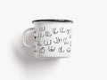 Mug Émaillé « Bad Ass » – 300 ml