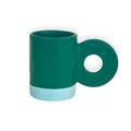 Mug en Céramique Vert Helio Ferretti Vue 2