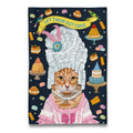 Torchon Chat roux Marie-Antoinette « Let Them Eat Cake »