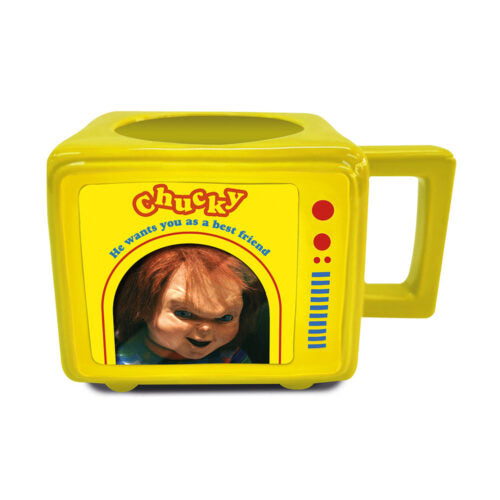 Mug Thermoréactif Chucky « Retro TV » – 315 ml