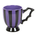 Mug gothique violet et noir – Aile de chauve-souris – 490 ml