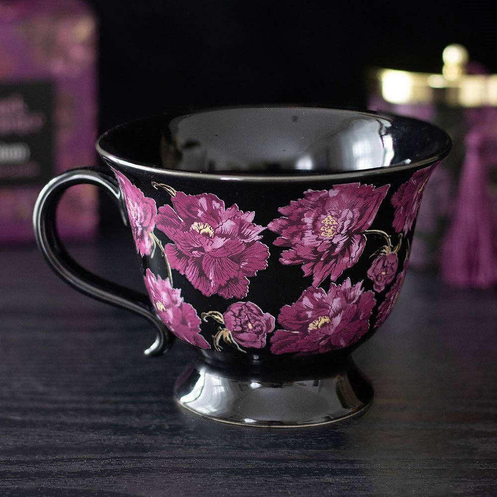 Mug Floral Dark Romance – 320 ml