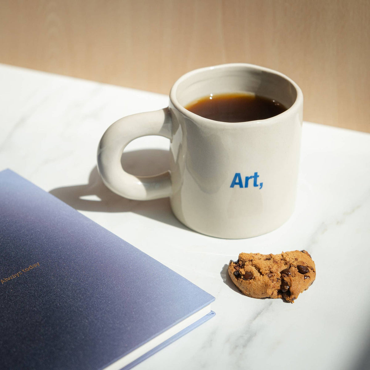 Tasse Livres&café Bleus Helio Ferretti Vue 1