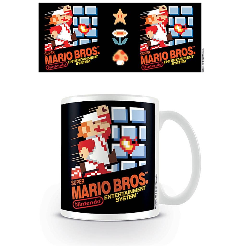 Mug Super Mario – Couverture NES