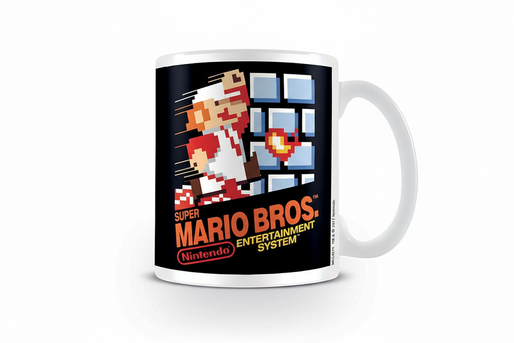 Mug Super Mario – Couverture NES