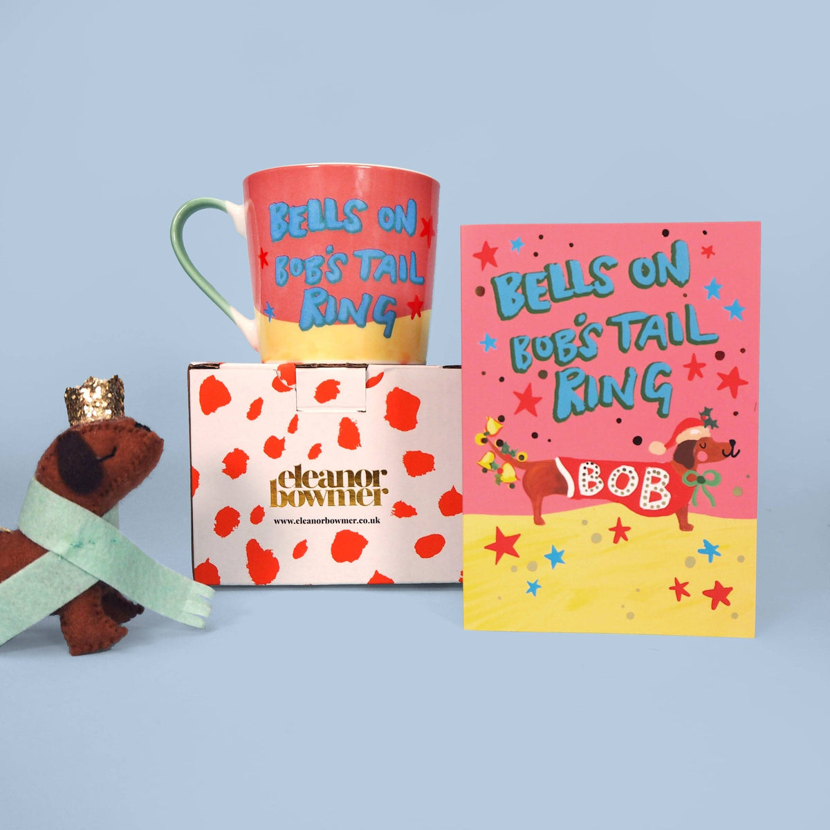 Mug Teckel Bob « Bells on Bob’s Tail Ring »