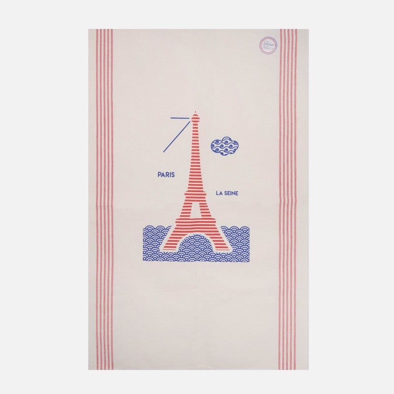 Torchon La Seine à Paris – vue principale