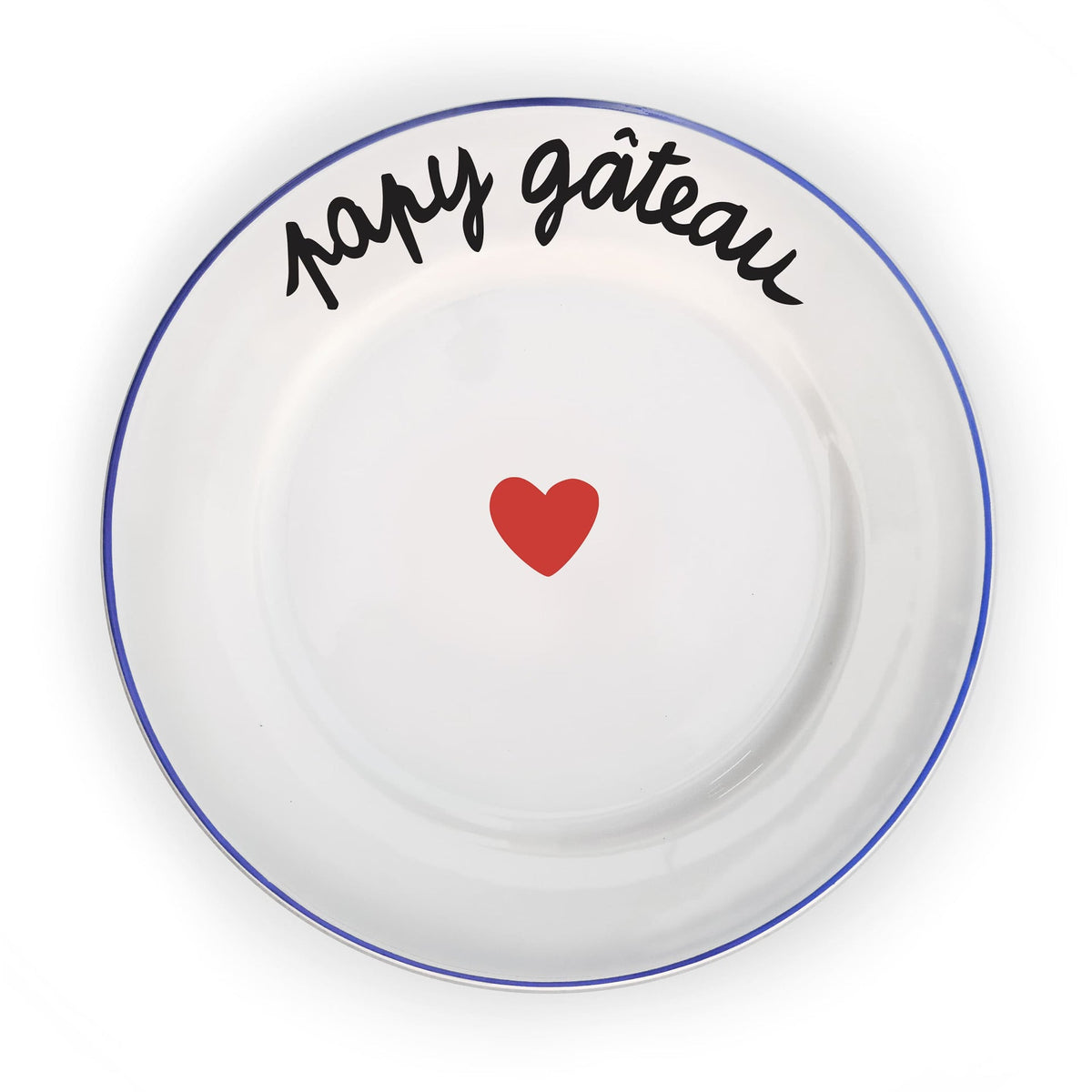 Assiette La Famille S’éclate - Papy Gâteau – vue principale