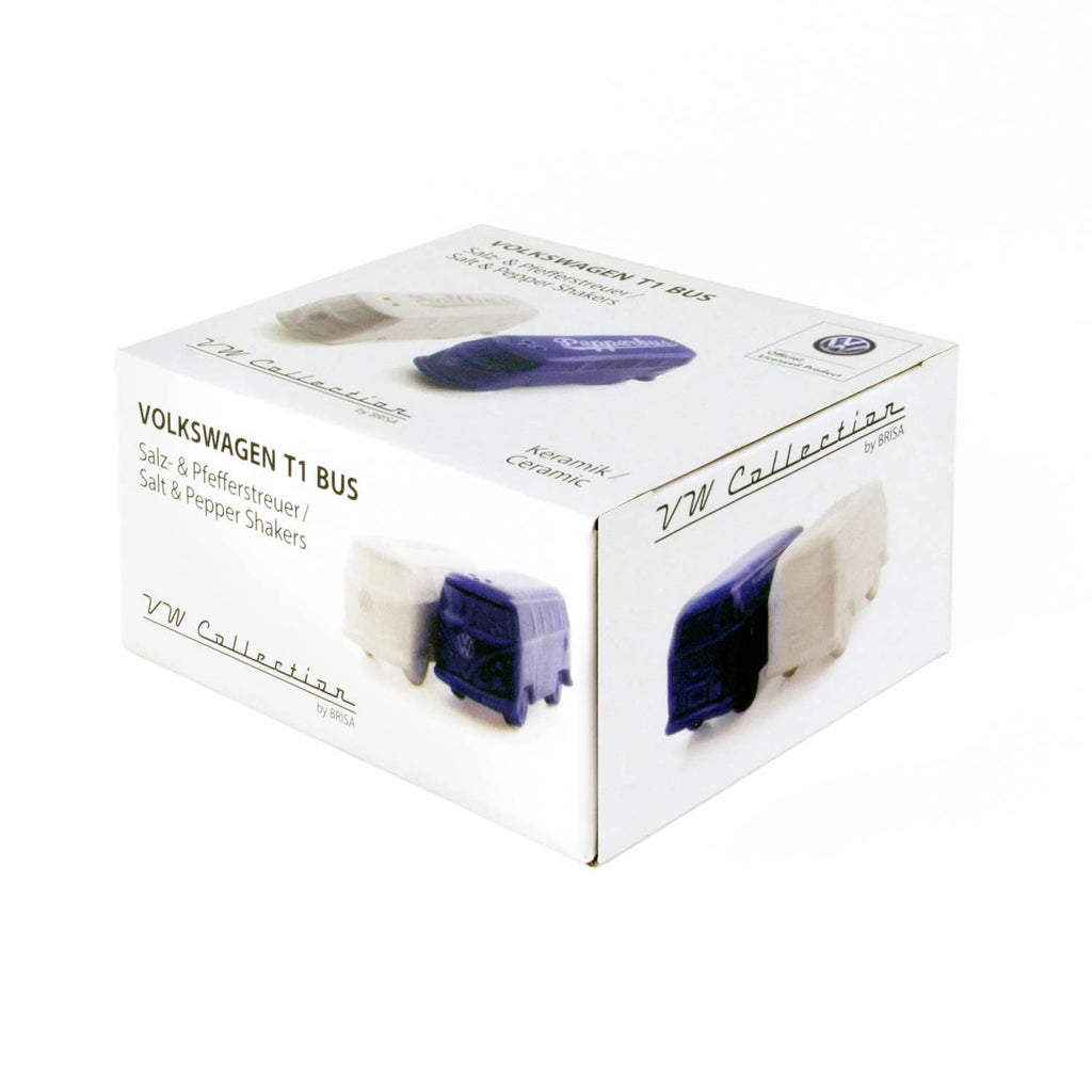 Salière et poivrière Combi VW T1 - Blanc/bleu – vue 4