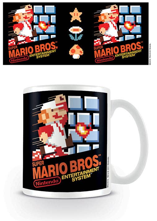 Mug Super Mario – Couverture NES