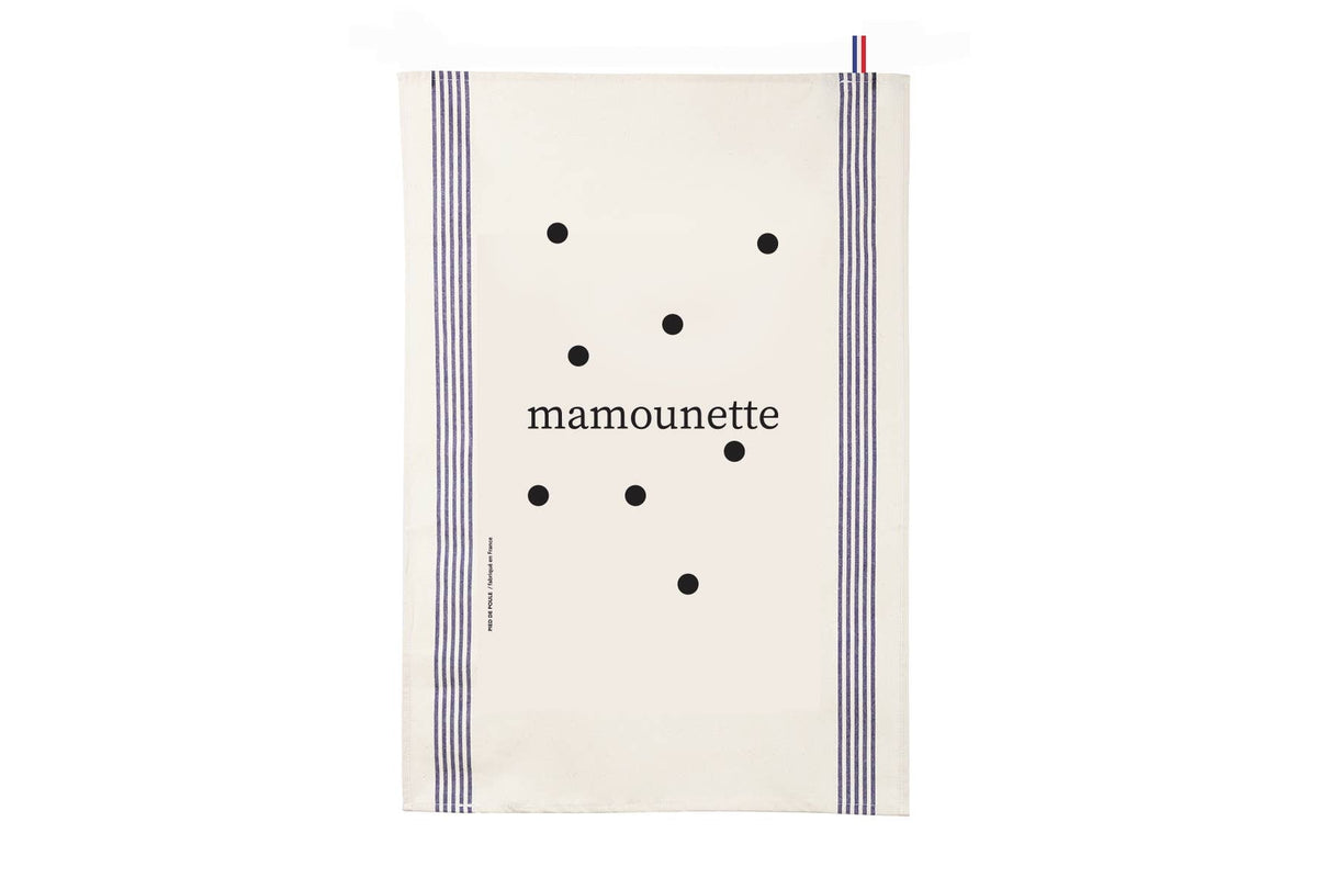 Torchon Mamounette Pied de Poule – vue principale