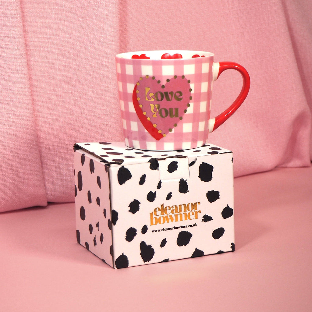 Mug Love You à Cœurs