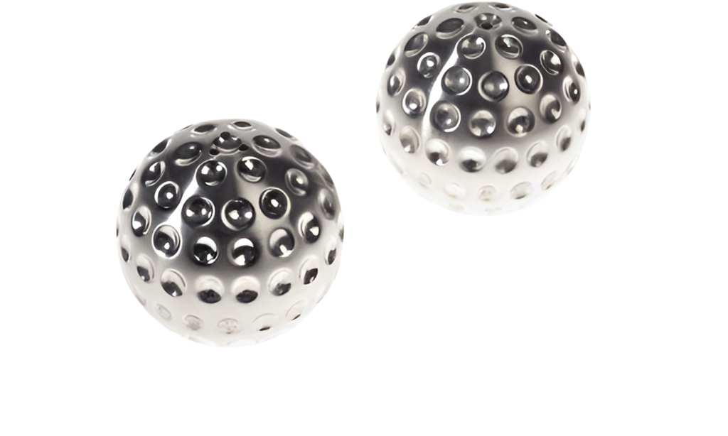 Salière et poivrière Balle de Golf – vue 3