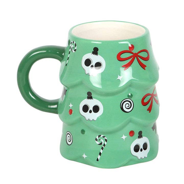 Mug Sapin Gothique « Merry Creepmas » – 500 ml
