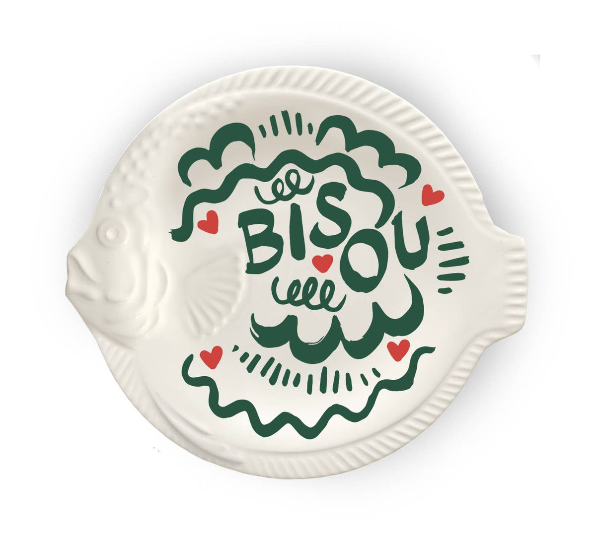 Plat poisson BISOU Pied de Poule – vue principale