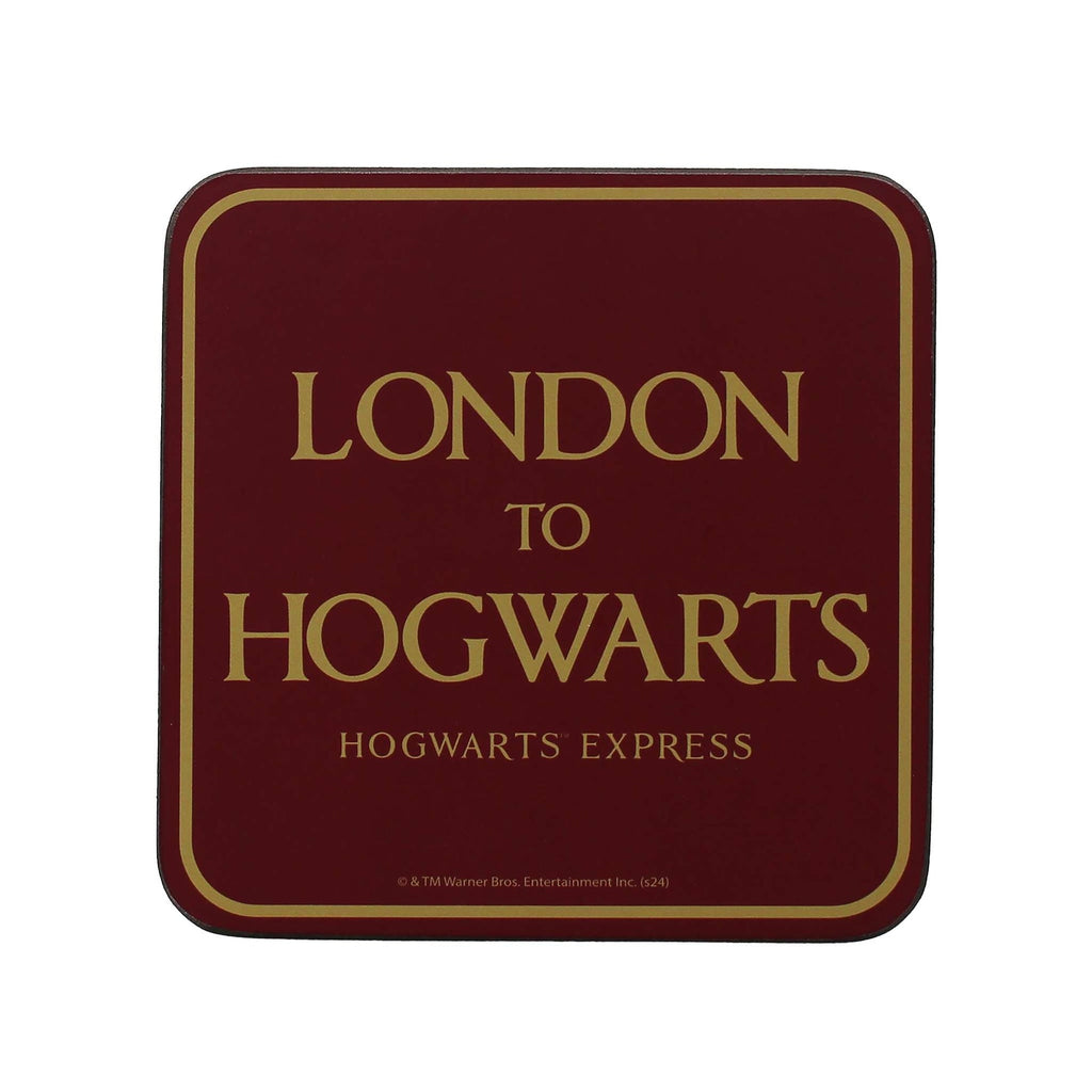 Sous-verre Harry Potter - Londres à Poudlard