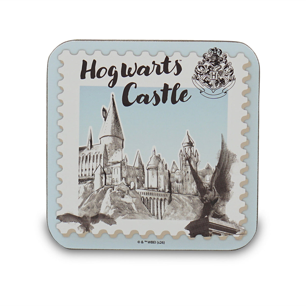 Sous-verre Harry Potter - Poudlard Castle Sketch