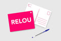 Carte Fluo Relou – vue principale
