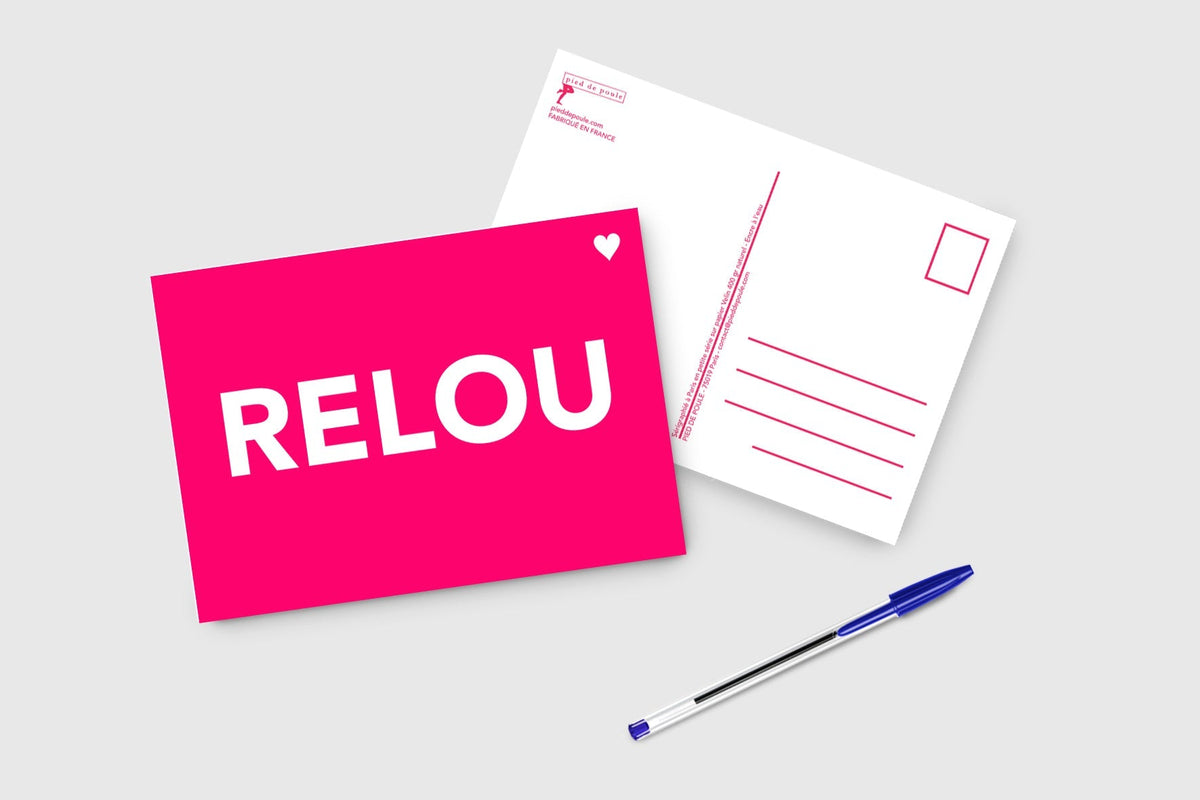Carte Fluo Relou – vue principale
