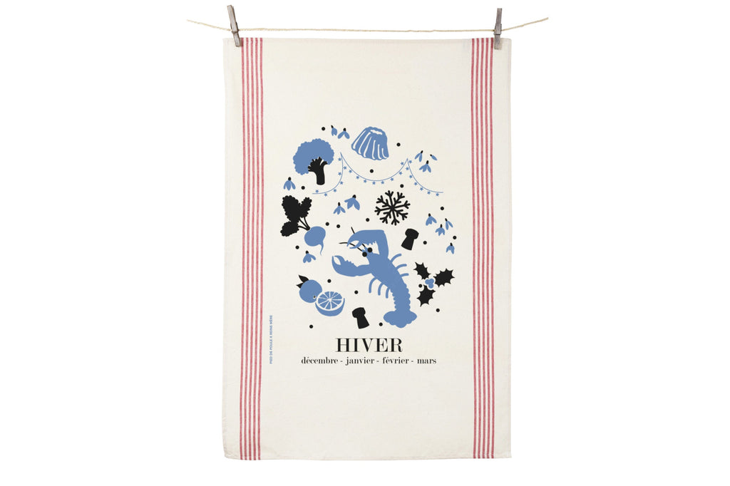 Torchon Quatre Saison - Hiver – vue principale