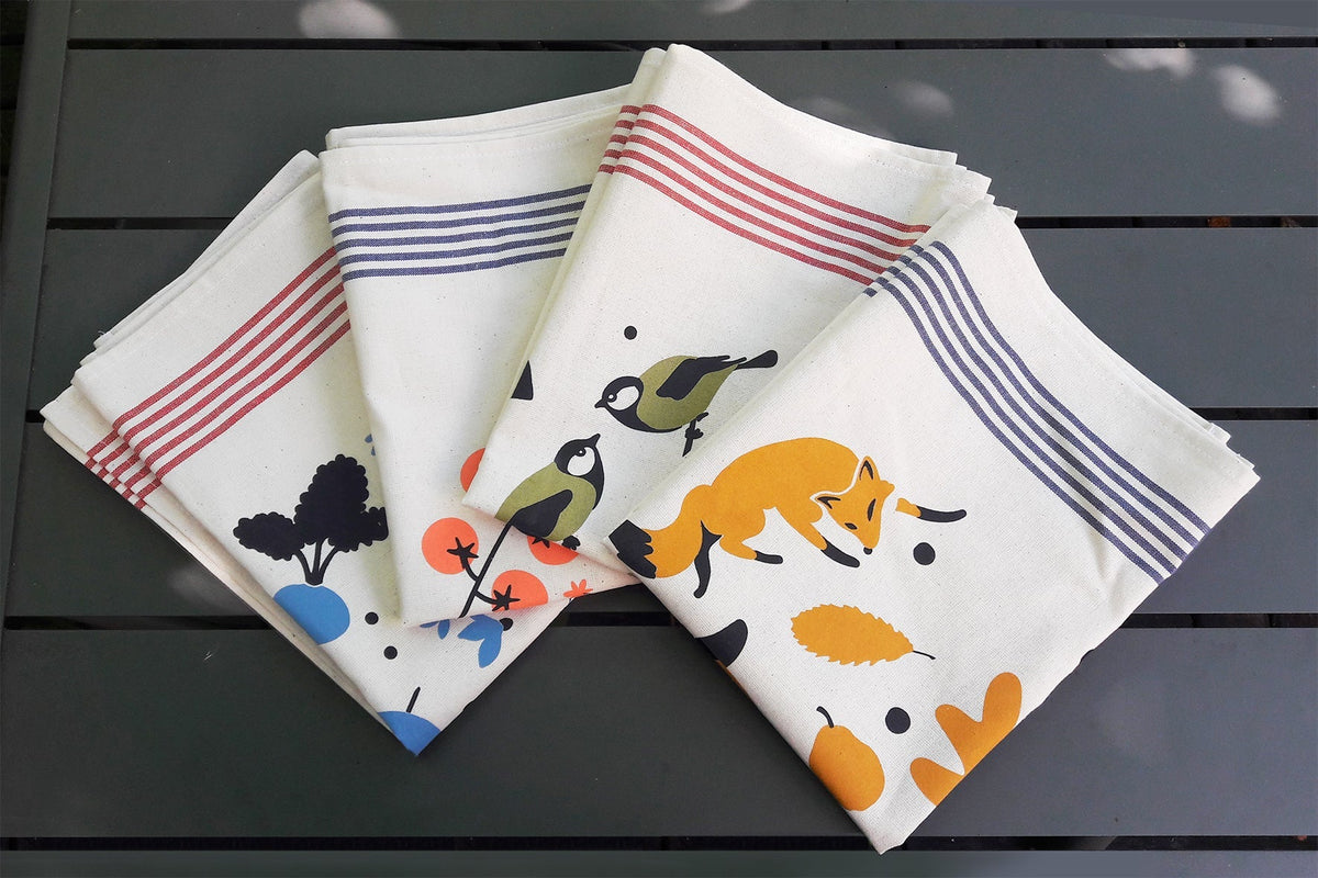 Torchon Quatre Saison - Automne – vue produit 3