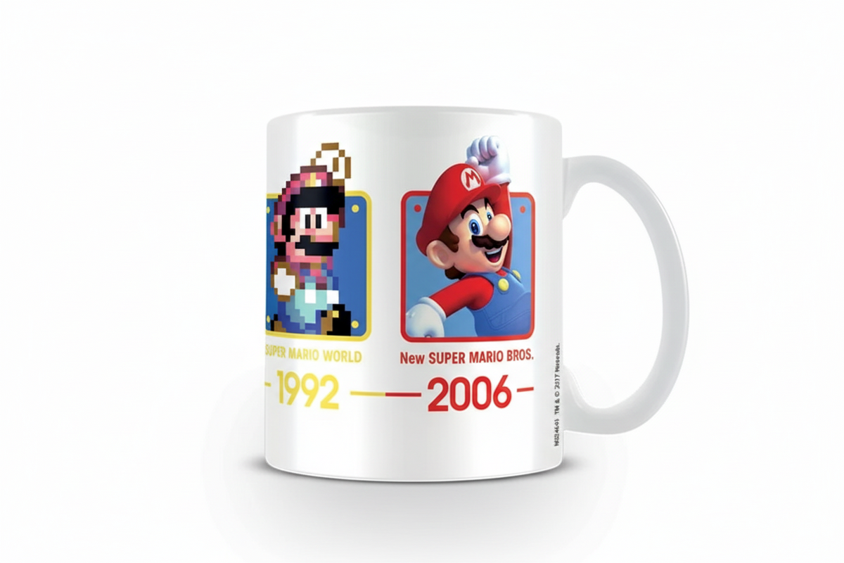 Mug Super Mario « Dates » – 300 ml – vue produit 1