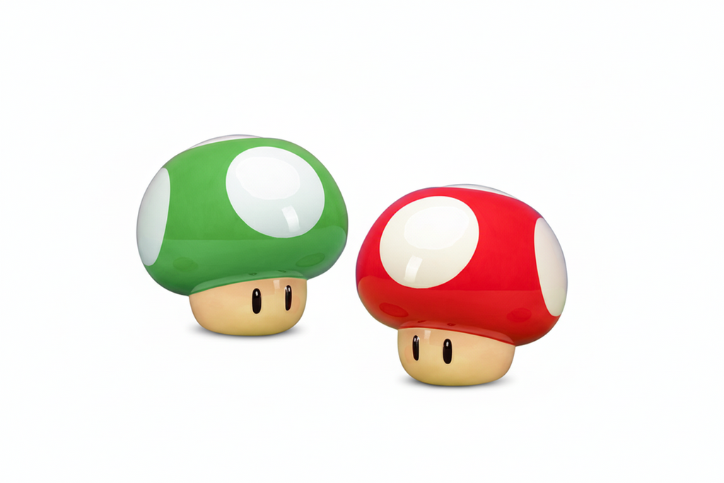 Salière et poivrière Super Mario - Champignons