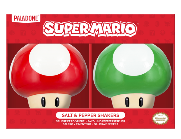 Salière et poivrière Super Mario - Champignons – vue 3