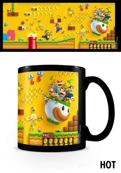 Mug Thermoréactif Super Mario « Gold Coin Rush » – 315 ml