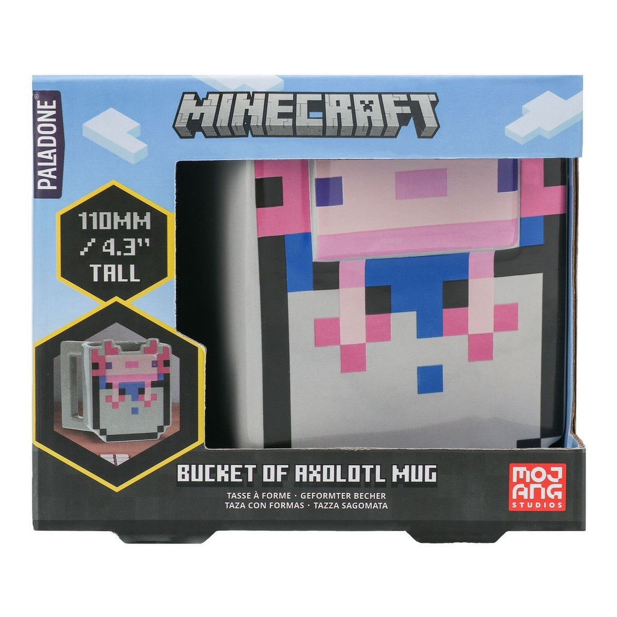 Mug 3D Minecraft Axolotl – 400 ml