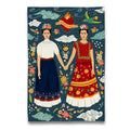 Torchon Frida Kahlo Jumelles – vue principale