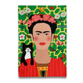 Torchon Frida Kahlo et son Chat – vue principale