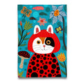 Torchon Kusameow Yayoi Kusama Chat Calico – vue principale