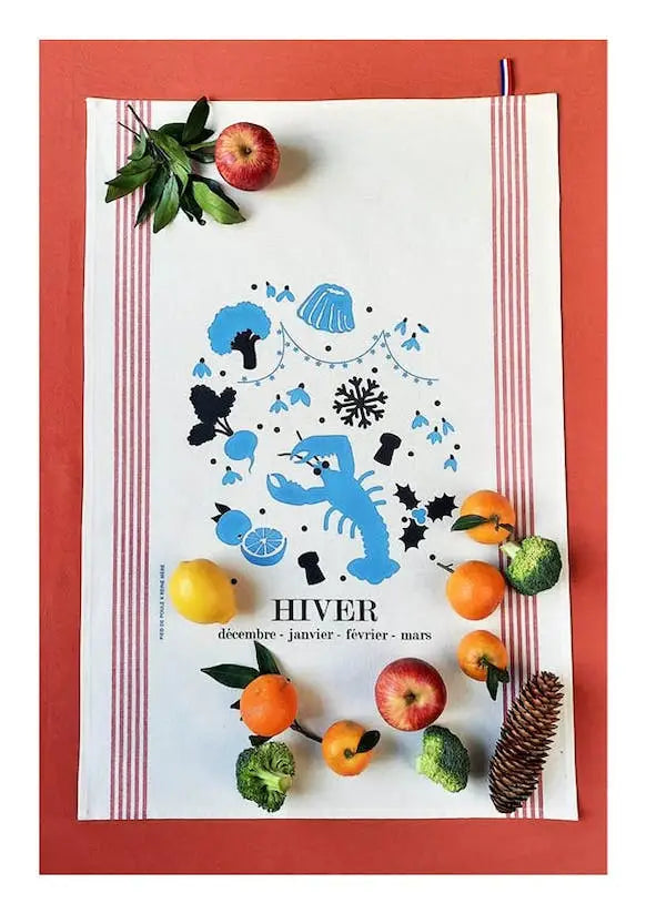 Torchon Quatre Saison - Hiver – vue produit 2