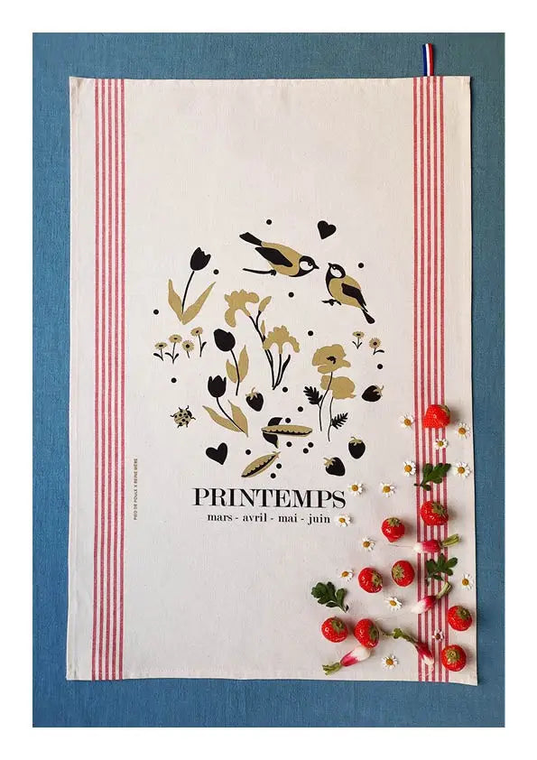 Torchon Quatre Saison - Printemps – vue produit 2