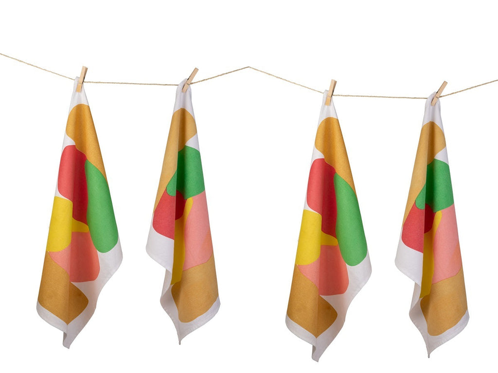 Torchon Sandwich Triangle Bitten – Objet déco original