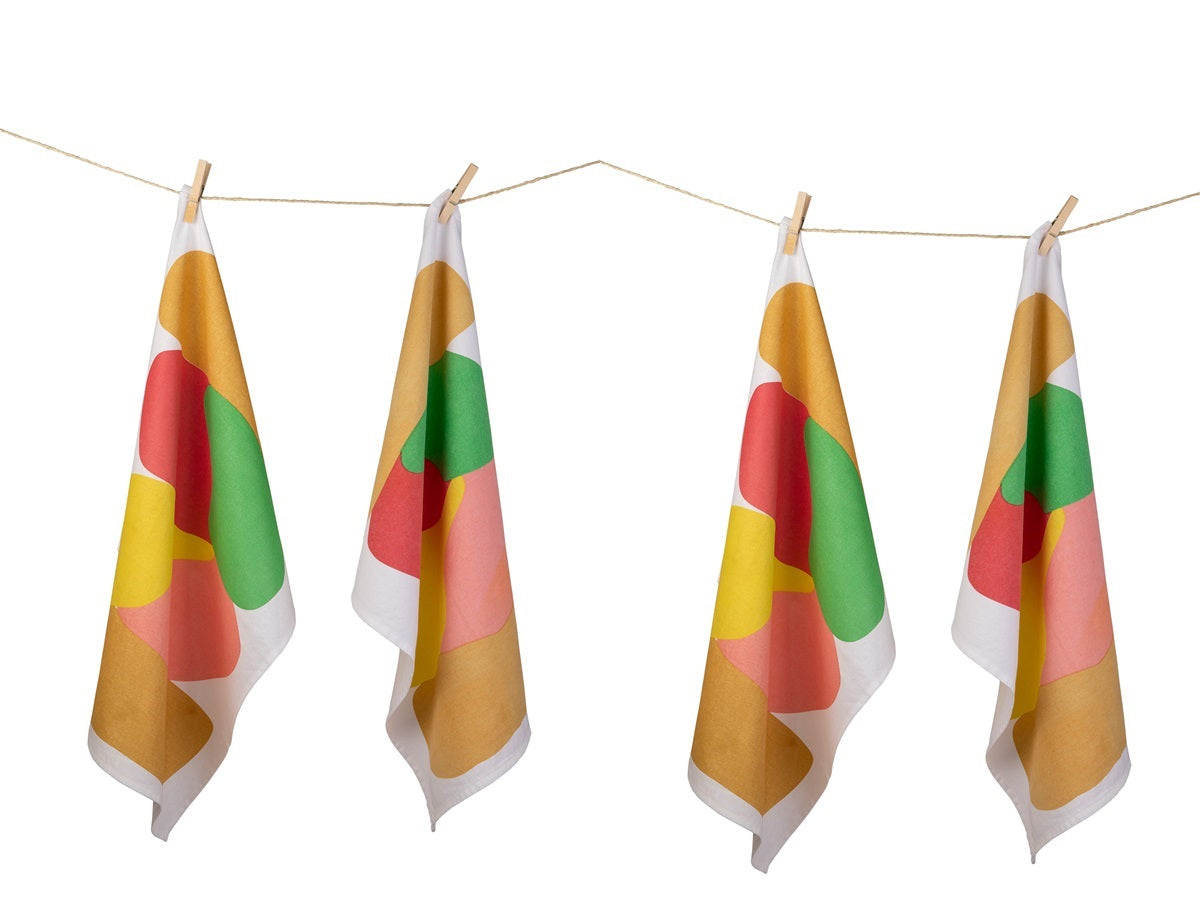 Torchon Sandwich Triangle Bitten – Objet déco original
