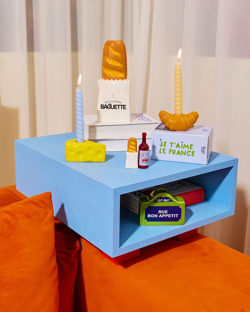 Salière et poivrière Baguette et Vin – vue 4
