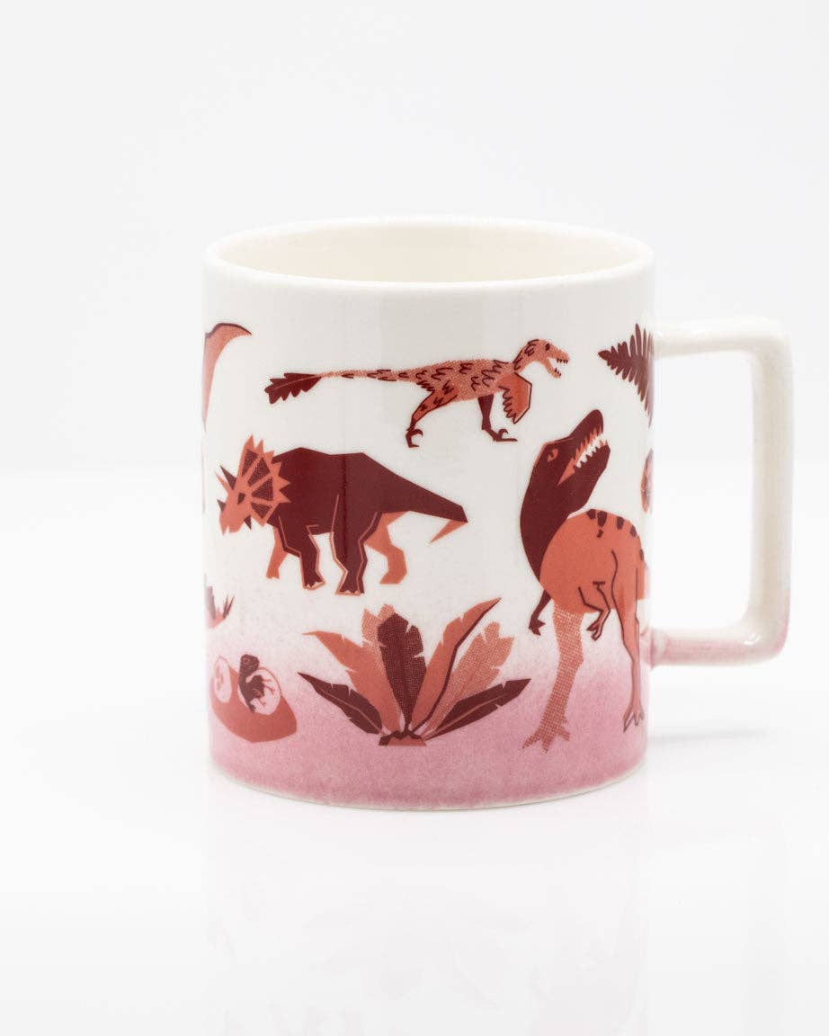 Mug de Paléontologie Rétro (350 ml) – produit scientifique Cognitive Surplus EU, vue 1